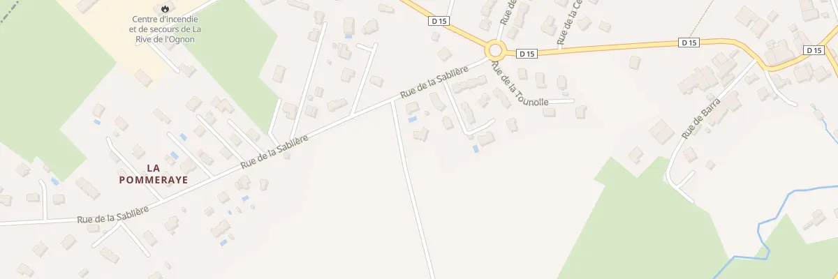 Plan du 3B Rue de la Sablière à Boulot
