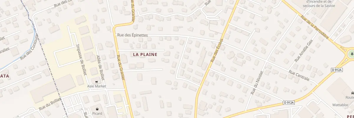 Plan du 135 Rue du Revard à Saint-Alban-Leysse