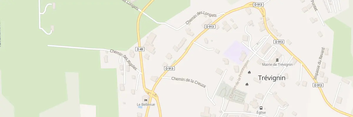 Plan du 835 Rte du Revard à Trévignin