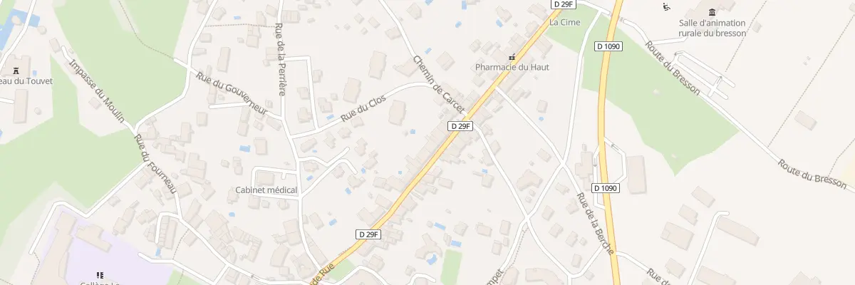 Plan du 222 Gr Grande Rue au Touvet