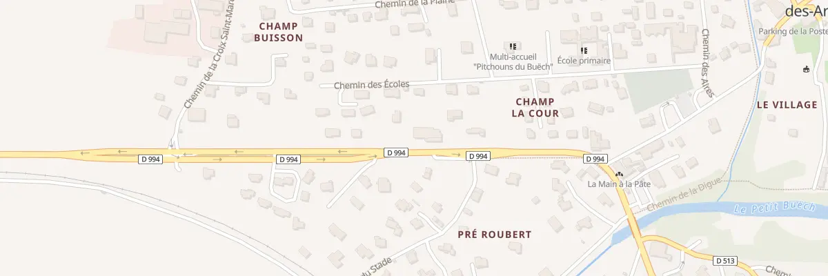 Plan du 300 Rte de Veynes à La Roche-des-Arnauds