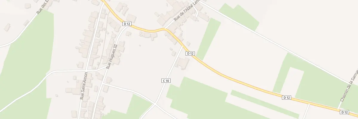 Plan du 1 Rue de Rinchard à Favières