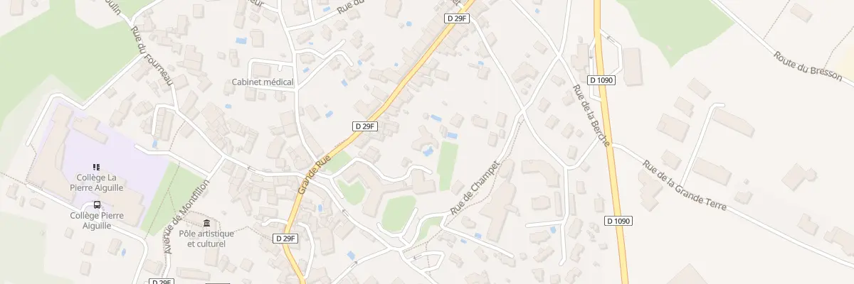 Plan du 237 Rue du Champet au Touvet
