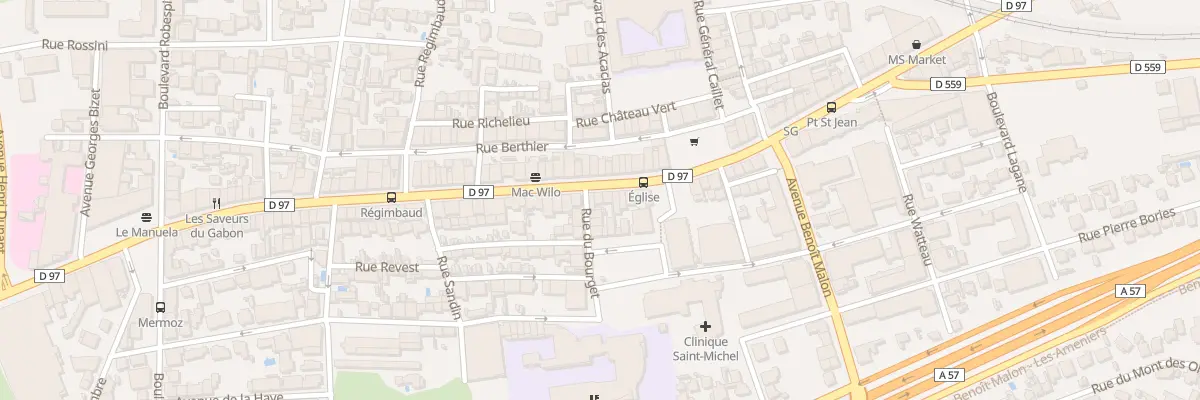 Plan du 384 Bd Maréchal Joffre à Toulon