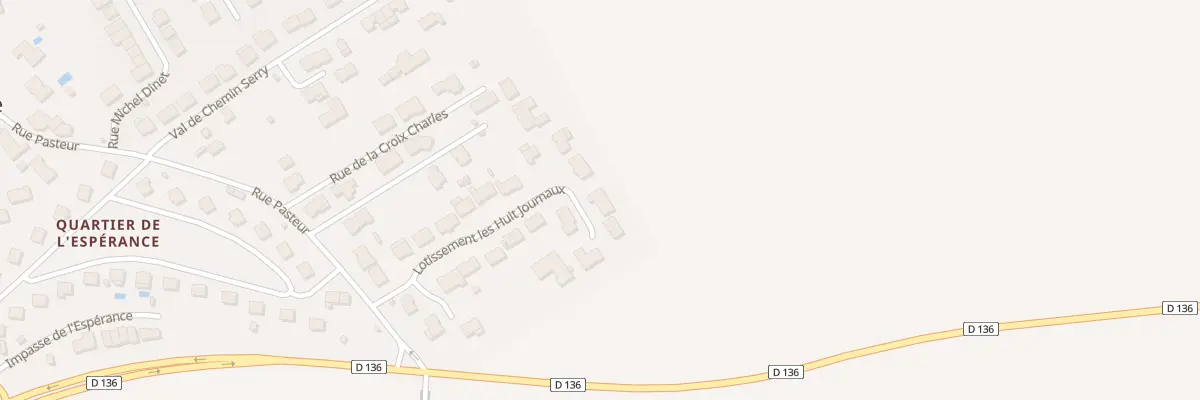 Plan du 23 Lot les Huit Journaux à Moineville