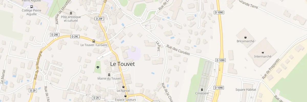 Plan du 232 Rue de la Choquette au Touvet