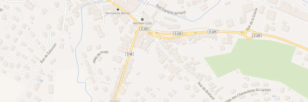 Plan du 16 Rue de Brahaut à Vittel