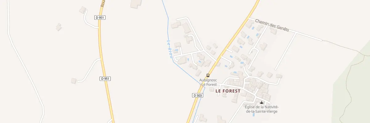 Plan du 125 Imp des Peupliers à Aubignosc