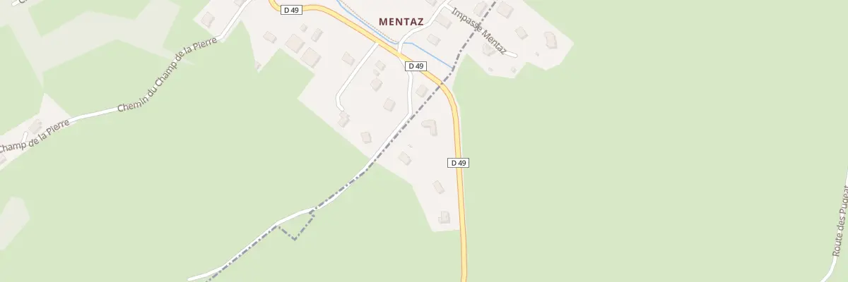Plan du 753 Rte de Gresy à Trévignin