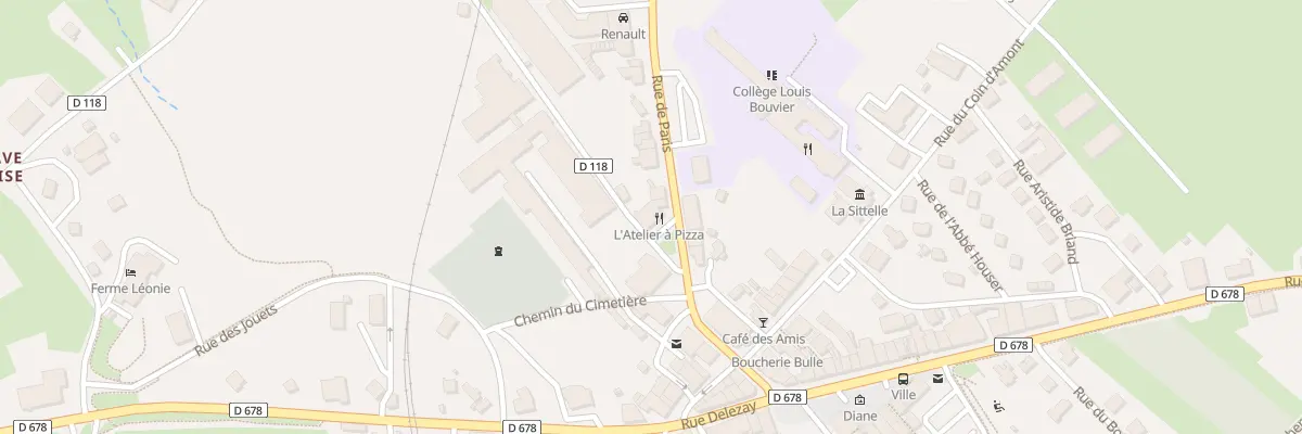 Plan du 2 Rue du 3eme Spahis à Saint-Laurent-en-Grandvaux