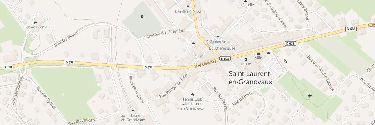 Plan du 8 Rue de la Boite à Saint-Laurent-en-Grandvaux
