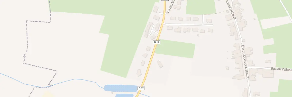 Plan du 11 Rue du Saintois à Favières
