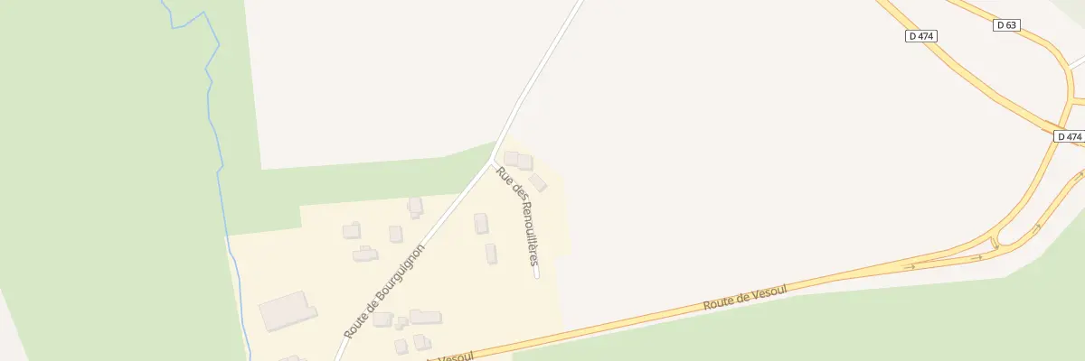 Plan du 3 Rue des Renouilleres à Fretigney-et-Velloreille