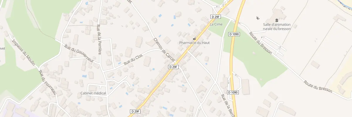 Plan du 154 Gr Grande Rue au Touvet