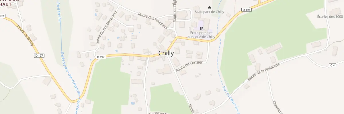 Plan du 19 Rte du Cerisier à Chilly