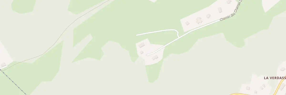 Plan du 416B Che de Champs Devant à Entrelacs