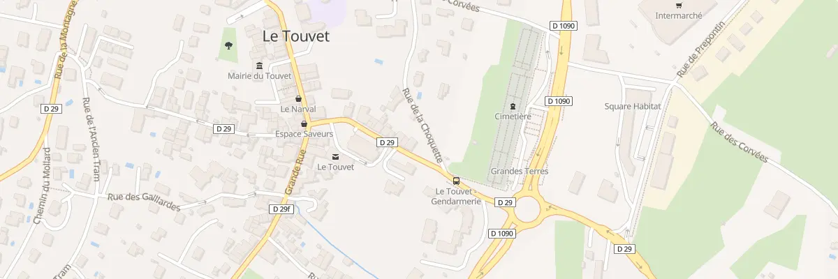 Plan du 129 Rue de la Priola au Touvet