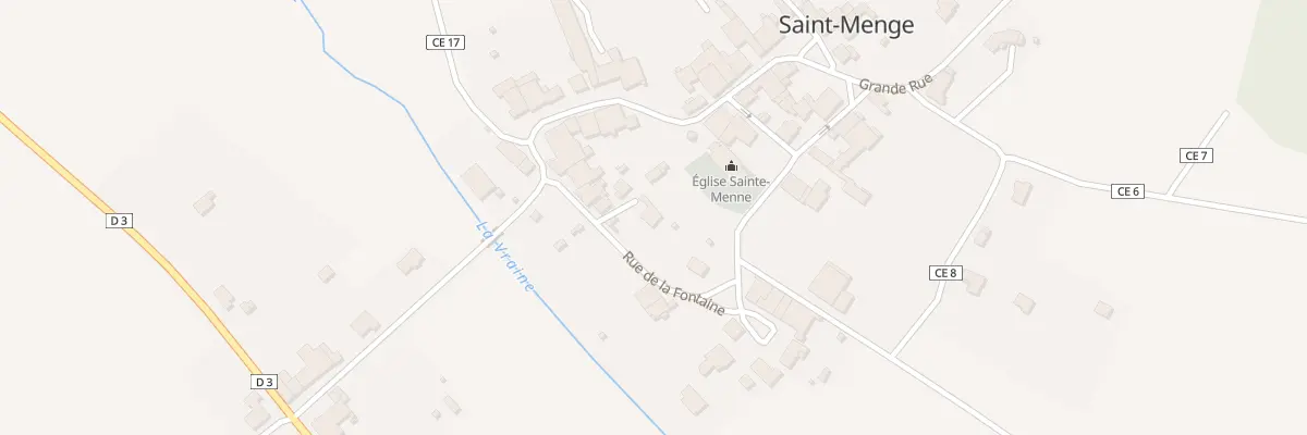 Plan du 2 Rue Miquel à Saint-Menge