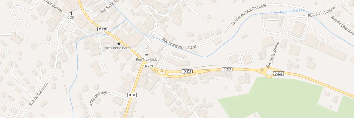Plan du 343 Rue Division Leclerc à Vittel