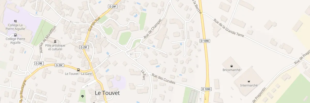 Plan du 172 Rue du Champet au Touvet