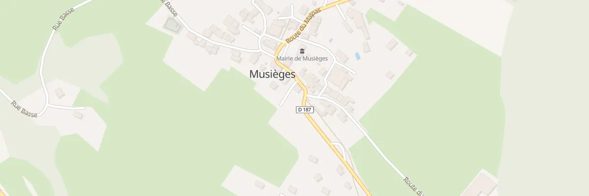 Plan du 64 Rte de Serrasson à Musièges