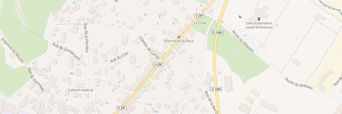Plan du 143 Gr Grande Rue au Touvet