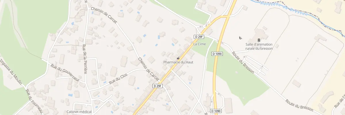 Plan du 86 Gr Grande Rue au Touvet