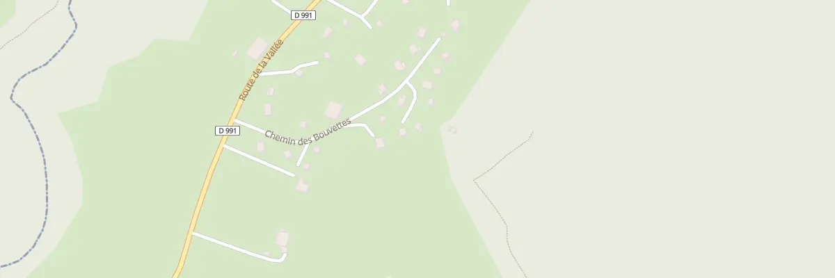 Plan du 5268 Les Bovettes à Mijoux