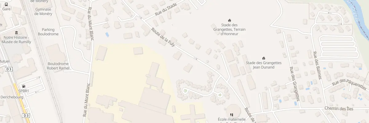 Plan du 14 Rte de la Fuly à Rumilly