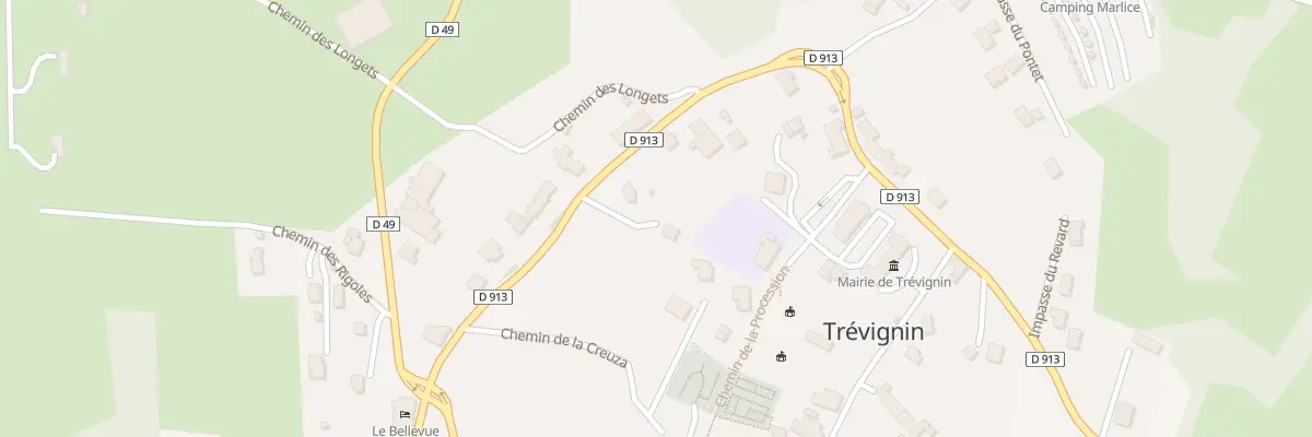 Plan du 900 Rte du Revard à Trévignin