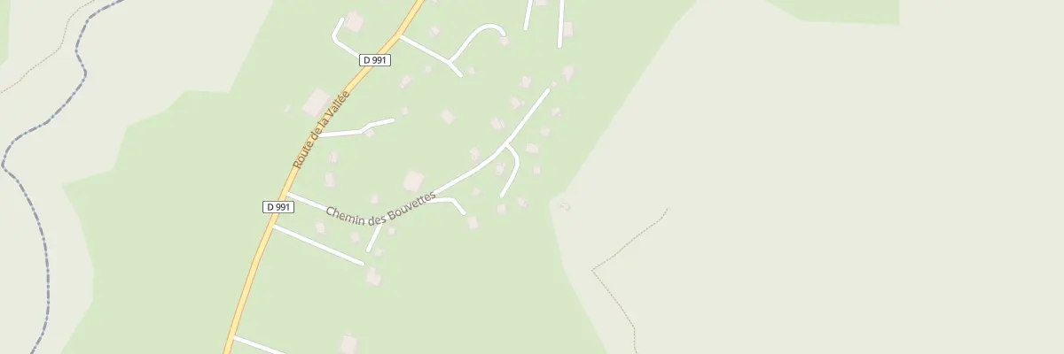 Plan du 5238 Les Bovettes à Mijoux