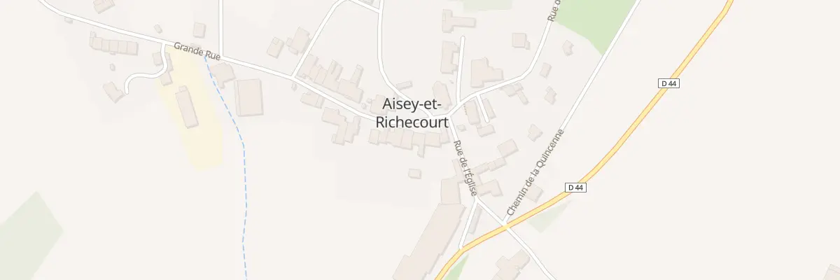 Plan du 3 Grande Rue à Aisey-et-Richecourt