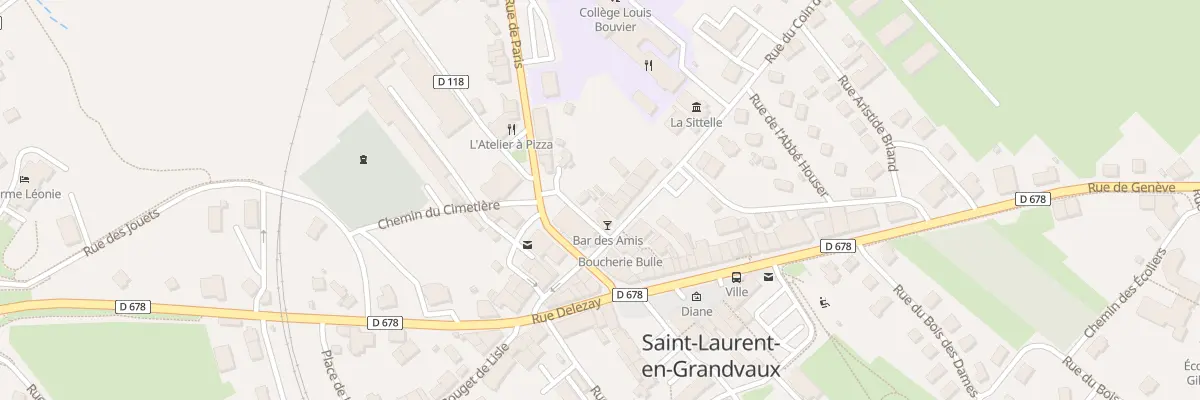 Plan du 3 Rue du Coin d’Amont à Saint-Laurent-en-Grandvaux