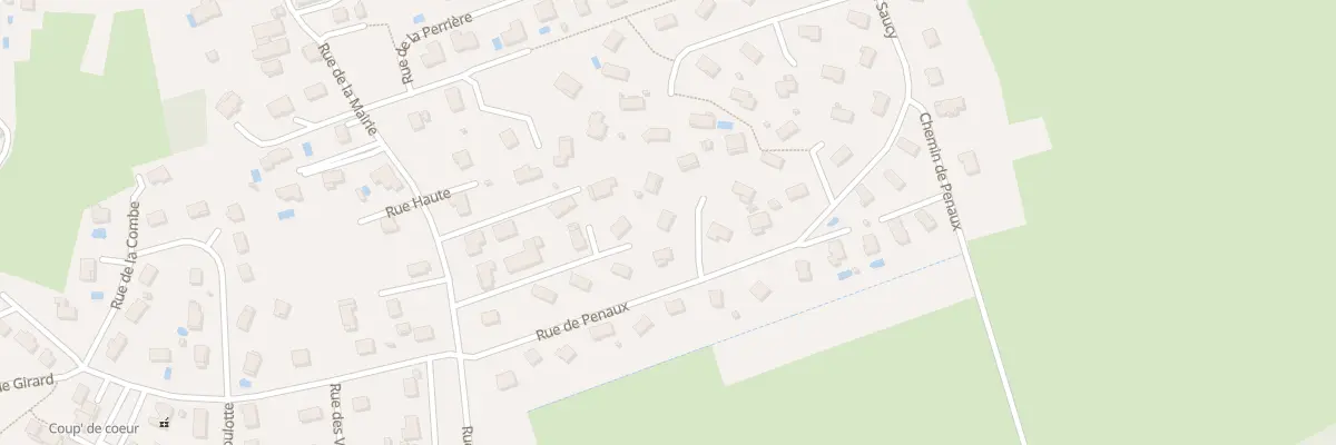 Plan du 3 Imp du Bouvreuil aux Auxons