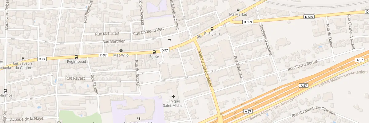 Plan du 2T Rue Brusquet à Toulon