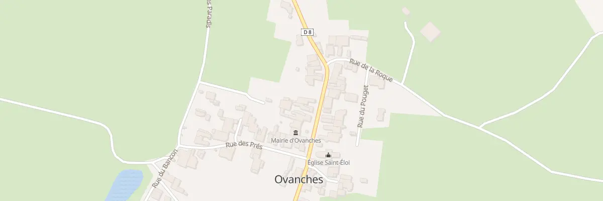 Plan du 28 Rue Lacordaire à Ovanches