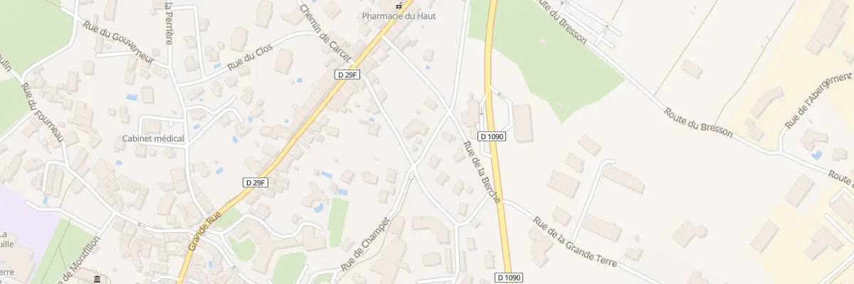 Plan du 381 Rue du Champet au Touvet