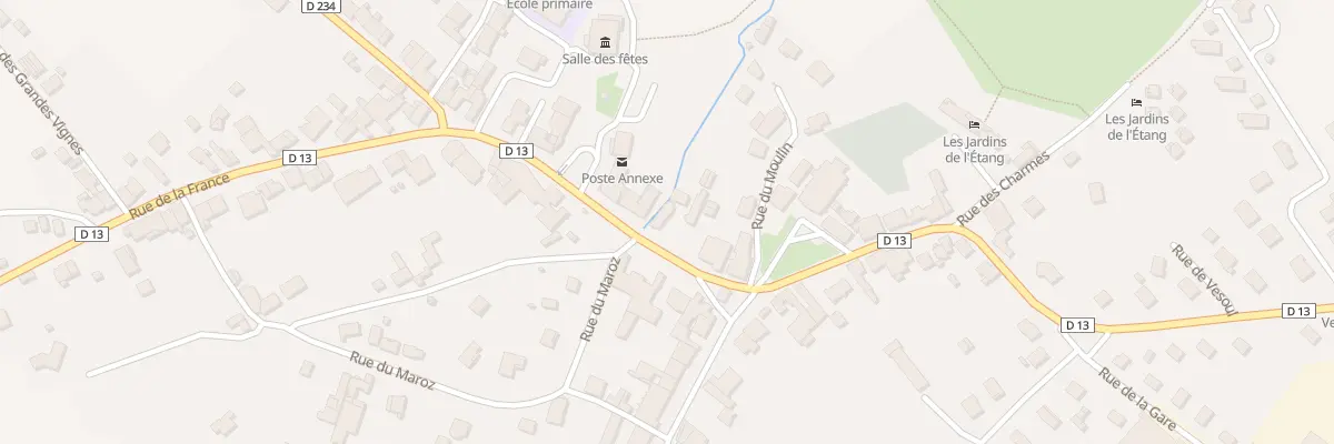 Plan du 8 Rue du Centre à Noidans-le-Ferroux