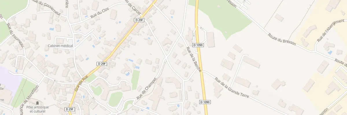 Plan du 380 Rue du Champet au Touvet