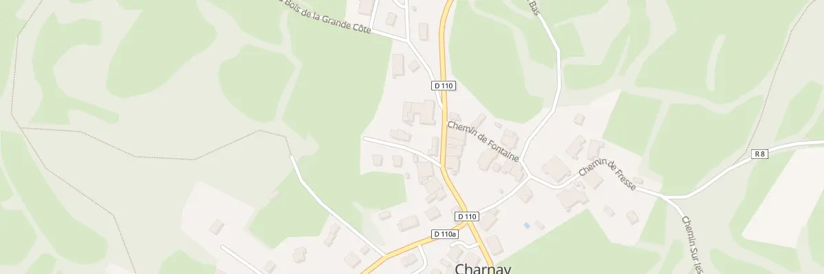 Plan du 26D Rte du Village à Charnay