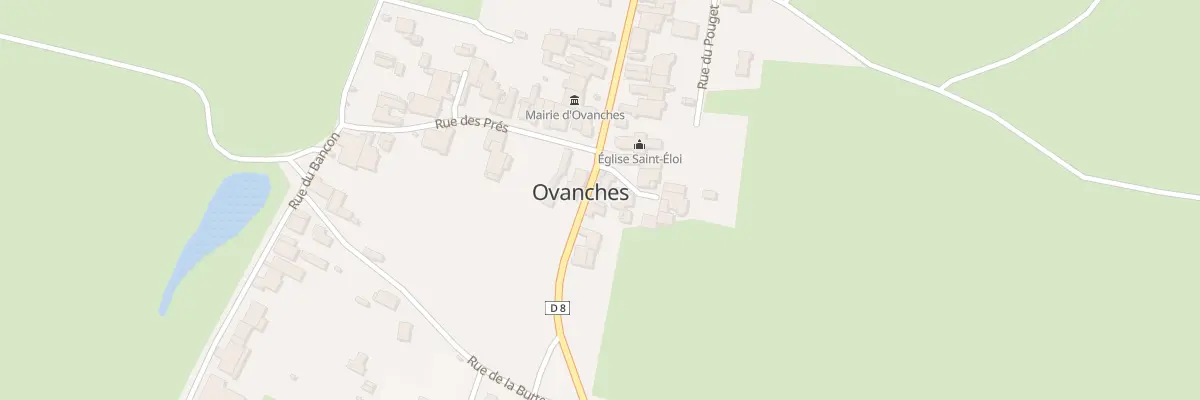Plan du 23 Rue Lacordaire à Ovanches