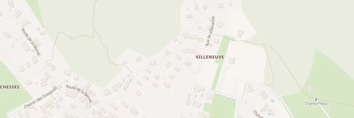 Plan du 266 Che de la Réjouie à Saint-Alban-Leysse