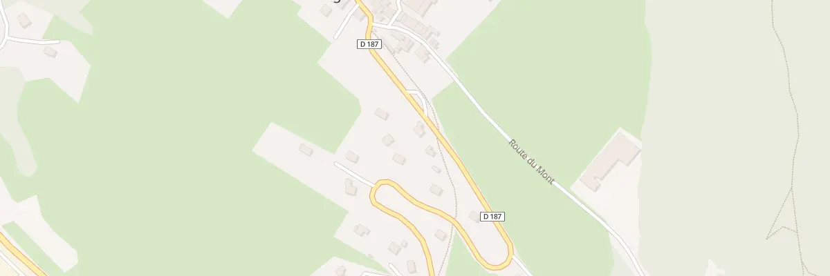 Plan du 212 Rte de Serrasson à Musièges