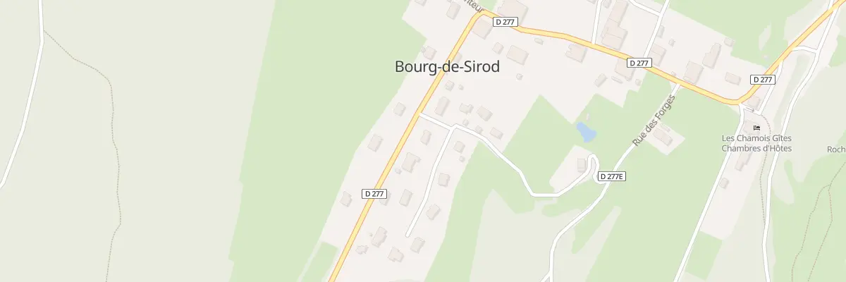 Plan du 60 Imp de la Fontaine à Bourg-de-Sirod