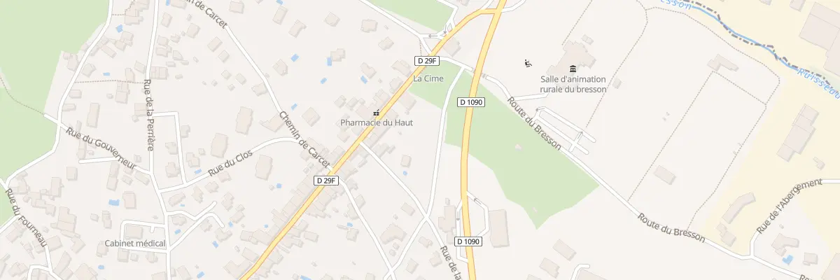 Plan du 531 Rue du Champet au Touvet