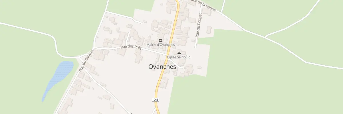 Plan du 21 Rue Lacordaire à Ovanches