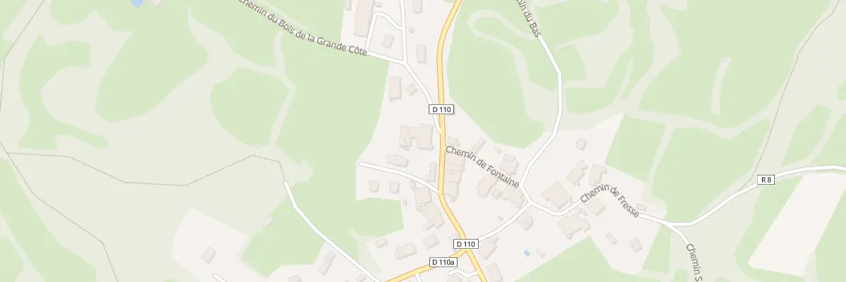 Plan du 20 Rte du Village à Charnay