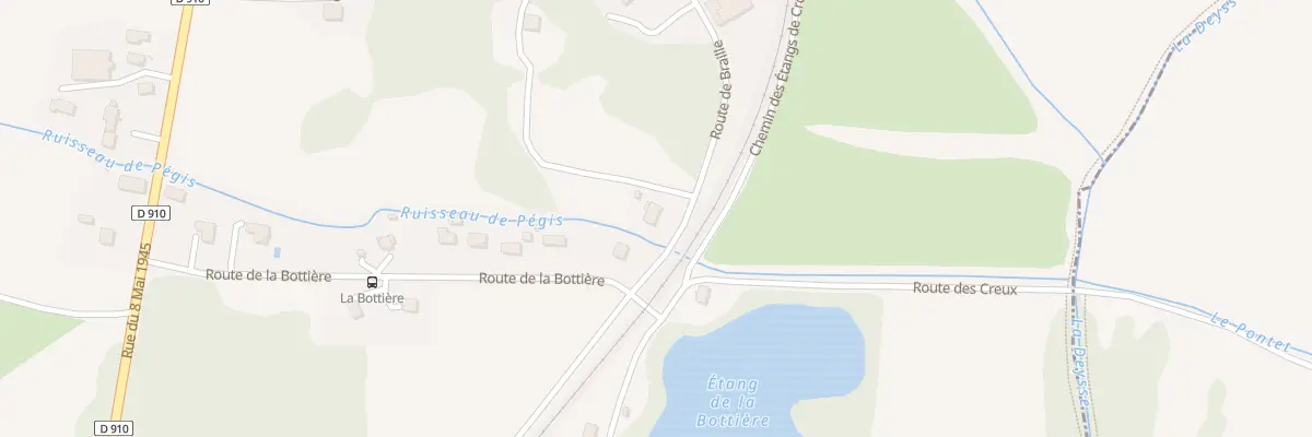Plan du 656 Rte de Braille à Entrelacs
