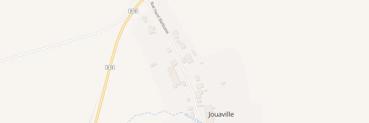 Plan du 5040 Rue Henri Barbusse à Jouaville