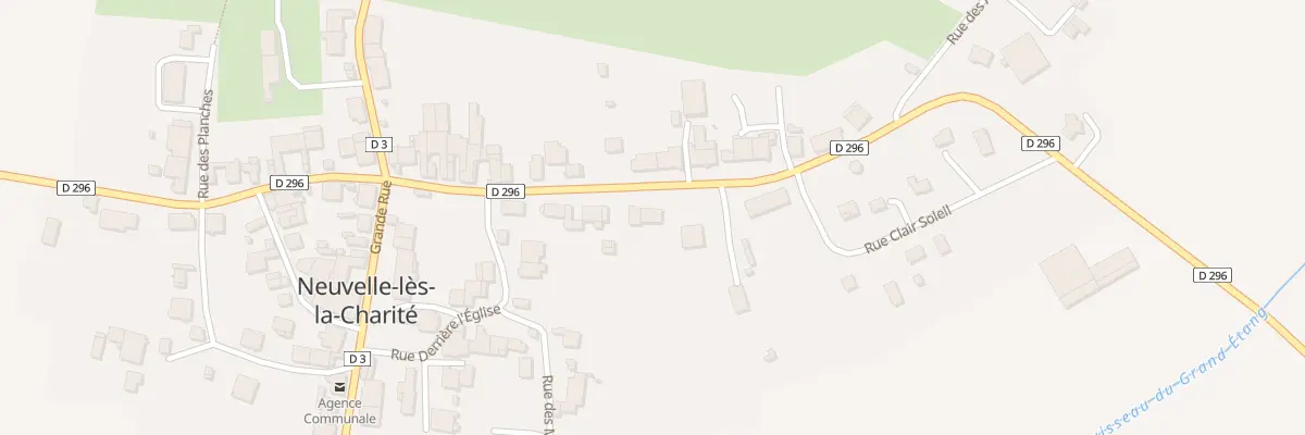 Plan du 12 Rue du Perrenot à Neuvelle-lès-la-Charité
